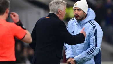 دافيد أنشيلوتي مع والده