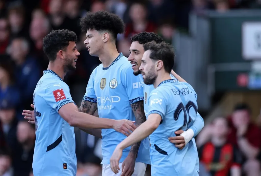 مانشستر سيتي وليستر سيتي