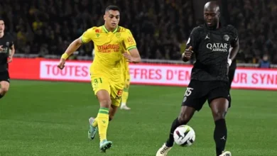 نانت يستضيف باريس سان جيرمان في مواجهة مؤجلة من الجولة 29 بالدوري الفرنسي