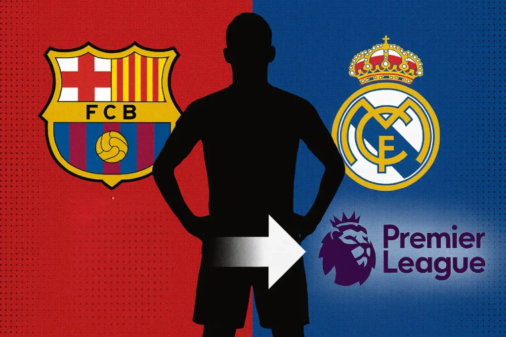 هدف ريال مدريد وبرشلونة يحسم مصيره بالانتقال إلي الدوري الإنجليزي