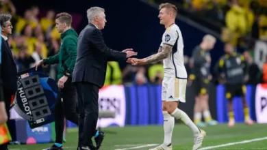 توني كروس مع كارلو أنشيلوتي