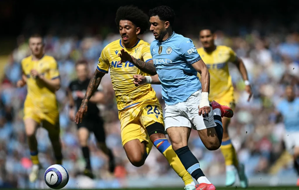 مباراة مانشستر سيتي ضد كريستال بالاس اليوم في الدوري الإنجليزي