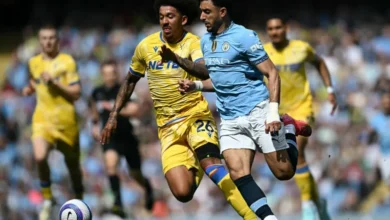 مباراة مانشستر سيتي ضد كريستال بالاس اليوم في الدوري الإنجليزي