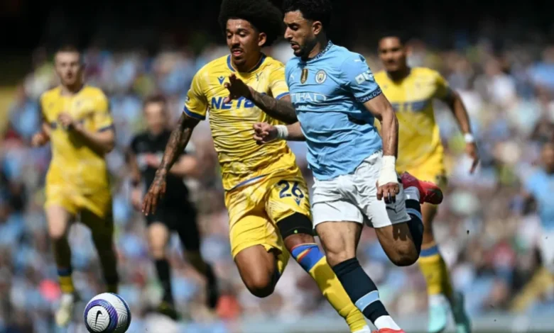 مباراة مانشستر سيتي ضد كريستال بالاس اليوم في الدوري الإنجليزي