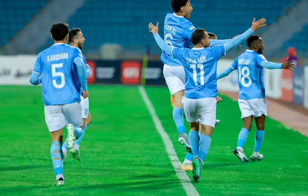 مباراة الفيصلي ضد الجزيرة في الدوري الأردني