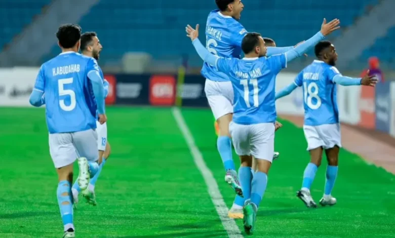 مباراة الفيصلي ضد الجزيرة في الدوري الأردني