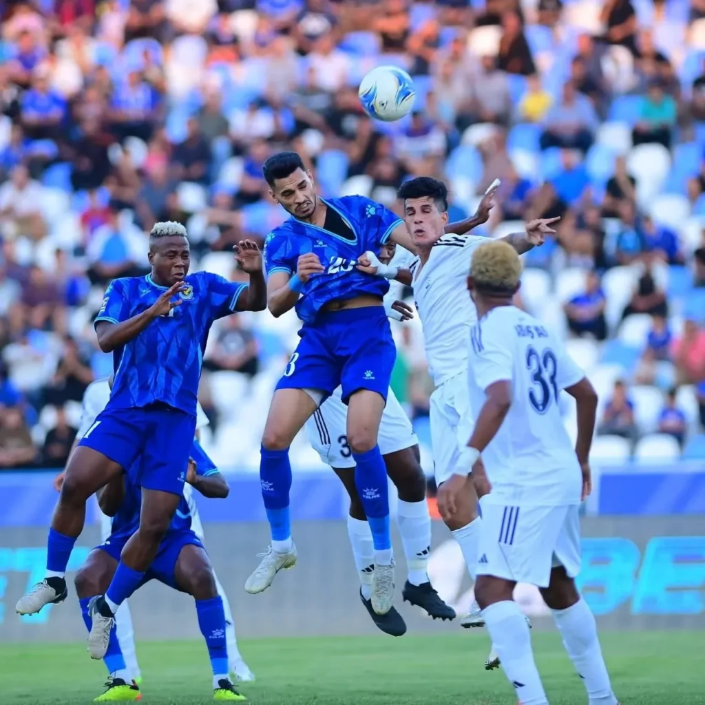 مباراة القوة الجوية ضد الميناء في دوري نجوم العراق