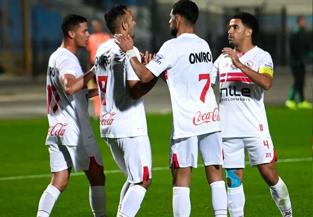 68 مباراة الزمالك ضد بتروجيت اليوم في الدوري المصري 2025