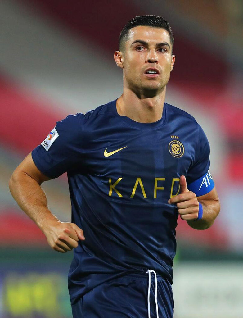 Cristiano Ronaldo playing for Al Nassr FC against Persepolis September 2023 cropped الهلال يُجهز مفاجأة مدوية لريال مدريد في مونديال الأندية بصفقة رونالدو
