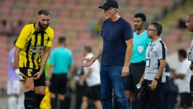 لوران بلان مدرب نادي الاتحاد السعودي في حديثه بعد الفوز علي الفيحاء بثلاثية نظيفة