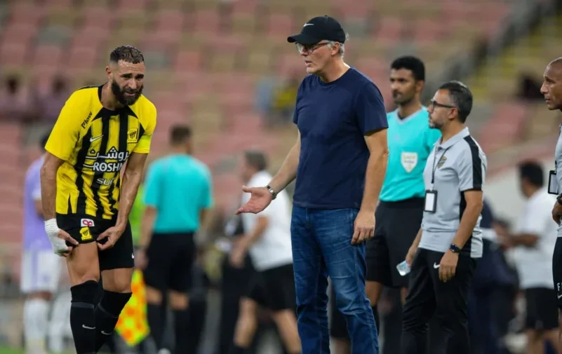 لوران بلان مدرب نادي الاتحاد السعودي في حديثه بعد الفوز علي الفيحاء بثلاثية نظيفة