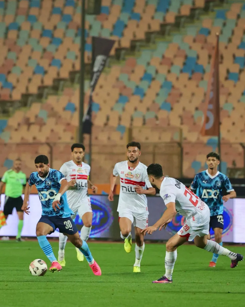 ترتيب الدوري المصري بعد فوز بيراميدز على الزمالك وفوز الأهلي