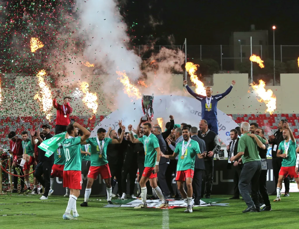 الوحدات يتوج بطلاً لكأس الأردن 2025 على حساب الحسين إربد