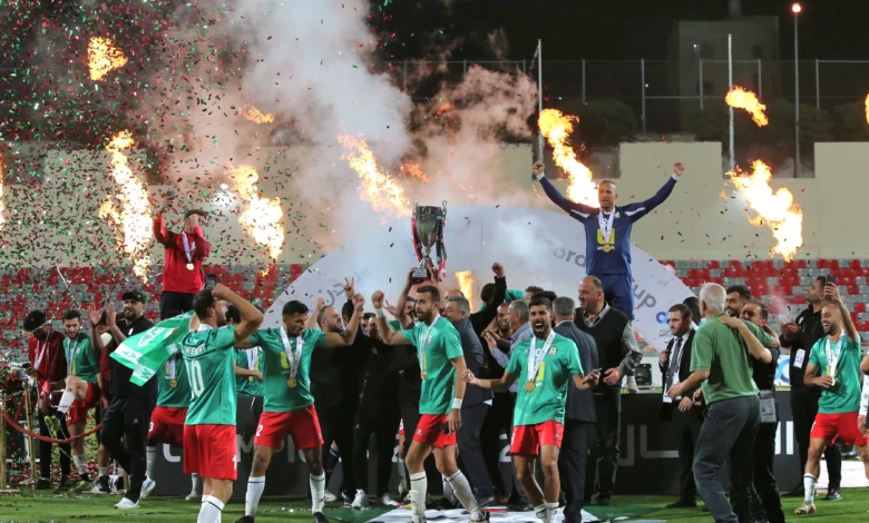 الوحدات يتوج بطلاً لكأس الأردن 2025 على حساب الحسين إربد
