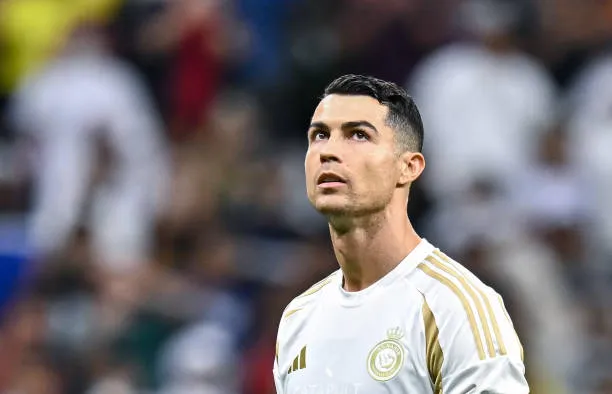 cristiano ronaldo of al nassr fc 1 ملخص فوز النصر علي الخليج بثنائية اليوم قبل ختام دوري روشن السعودي