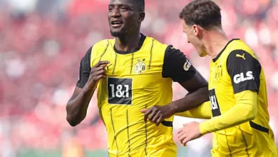 leverkusen germany serhou guiras بوروسيا دورتموند يستضيف هولشتاين كيل في ليلة مصيرية في الدوري الألماني