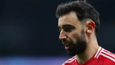 london england bruno fernandes o مانشستر يونايتد يواجه توتنهام اليوم في مباراة نهائي الدوري الأوروبي