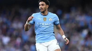 manchester england omar marmoush 1 مباراة مانشستر سيتي ضد فولهام اليوم في ختام الدوري الإنجليزي
