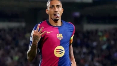 رافينيا لاعب برشلونة حتي 2028
