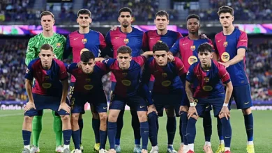 valladolid spain teamphoto stand صدمة في برشلونة.. نجم الفريق يحسم قراره بالرحيل بعد نهاية الموسم!