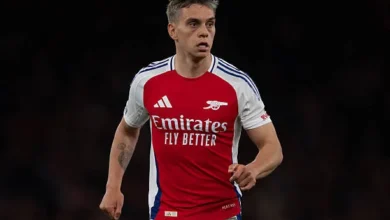 تروساد لاعب ارسنال ضد بورنموث