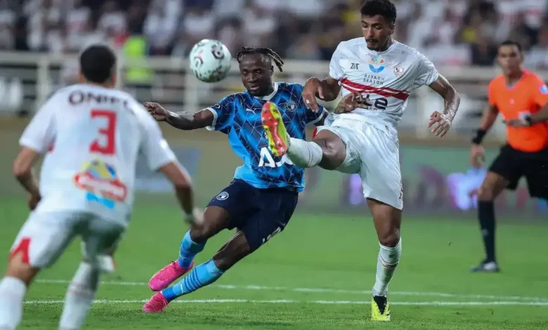 تشكبل مباراة الزمالك ضد بيراميدز اليوم