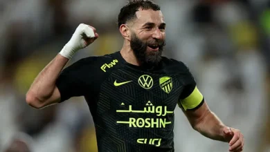 كريم بنزيما لاعب الإتحاد