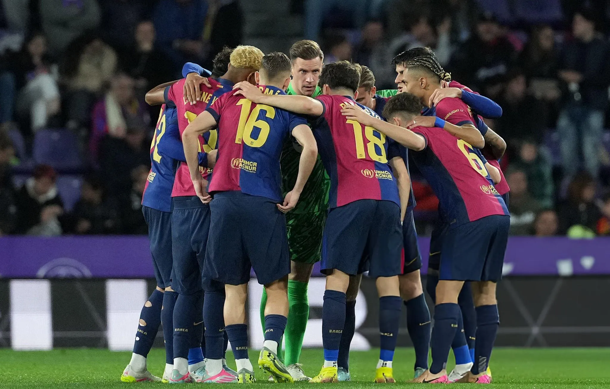 لاعبي نادي برشلونة