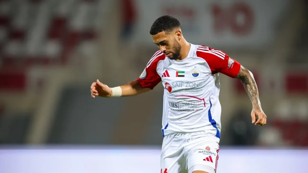 مباراة الشارقة ضد ليون سيتي