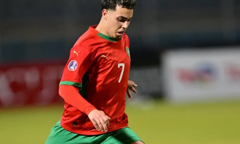 منتخب المغرب ضد منتخب تونس في كأس أمم أفريقيا للشباب