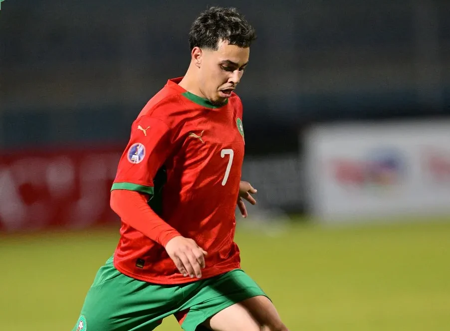 منتخب المغرب ضد منتخب تونس في كأس أمم أفريقيا للشباب