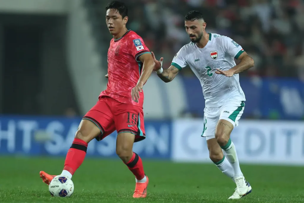 6543756473658 فيديو ملخص العراق ضد كوريا الجنوبية اليوم في تصفيات كأس العالم