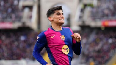 ضربة قوية لبرشلونة.. إصابة جيرارد مارتن وغيابه عن منتخب إسبانيا في يورو تحت 21