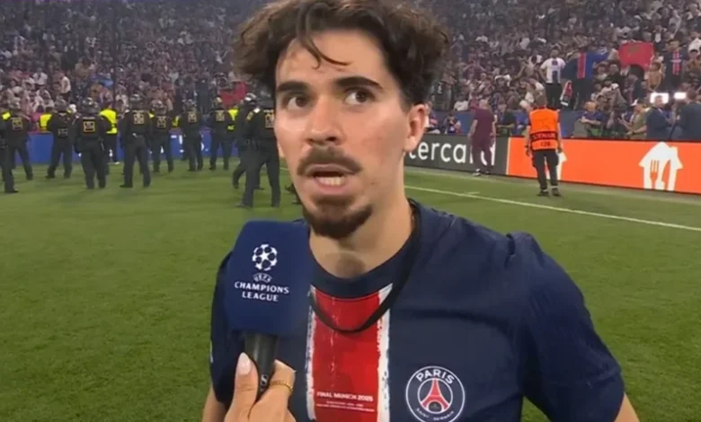 تصريحات فيتينيا لاعب باريس سان جيرمان بعد ليلة تتويج بي اس جي
