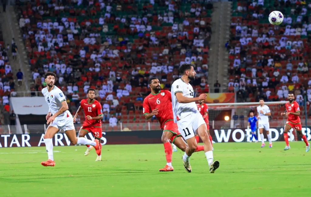 GtArFF6XIAAuQF3 e1749578297479 تأهل تاريخي .. ملخص فوز عمان ضد فلسطين اليوم في الثواني الأخيرة بتصفيات كأس العالم