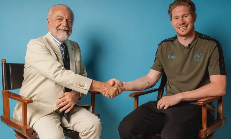 رسميًا.. دي بروين ملك نابولي الجديد بعد عقد كامل من المجد مع مانشستر سيتي!