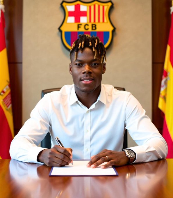 نيكو ويليامز لاعب برشلونة المحتمل