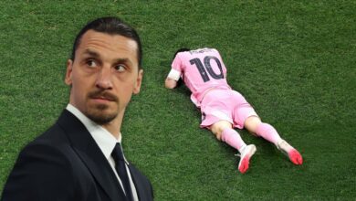 زلاتان إبراهيموفيتش يثير الجدل بتصريح ناري عن ليونيل ميسي بعد خروجه من كأس العالم للأندية