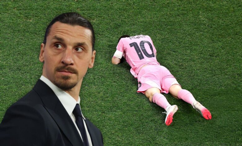 زلاتان إبراهيموفيتش يثير الجدل بتصريح ناري عن ليونيل ميسي بعد خروجه من كأس العالم للأندية