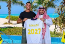كريستيانو رونالدو يجدد عقده مع النصر السعودي