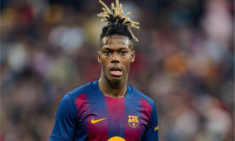 Untitled design3 نيكو ويليامز يُضحي براتبه من أجل ارتداء قميص برشلونة!