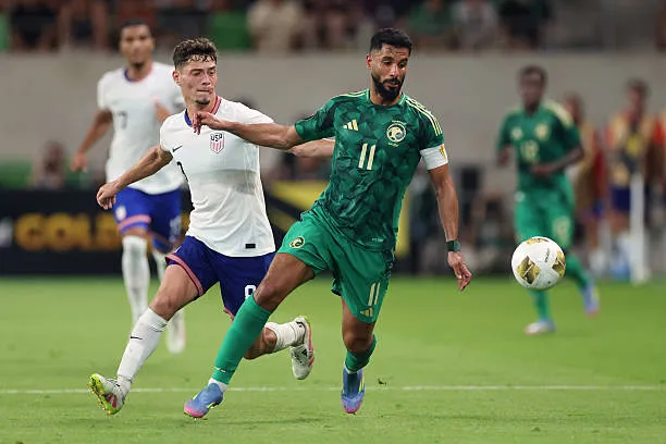 austin texas saleh al shehri of المنتخب السعودي يخسر أمام أمريكا في الكأس الذهبية ويحتفظ بوصافة المجموعة