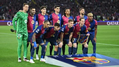 barcelona spain players of fc ba هانز فليك يوافق على أولى صفقات الرحيل من برشلونة!