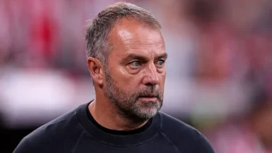 bilbao spain hansi flick head co قرار صادم .. فليك يأمر برحيل نجم برشلونة