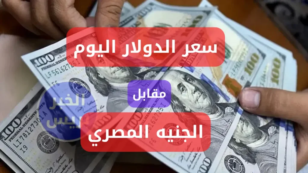 صعود سعر الدولار اليوم مقابل الجنيه في البنوك المصرية dollar usd vs egp