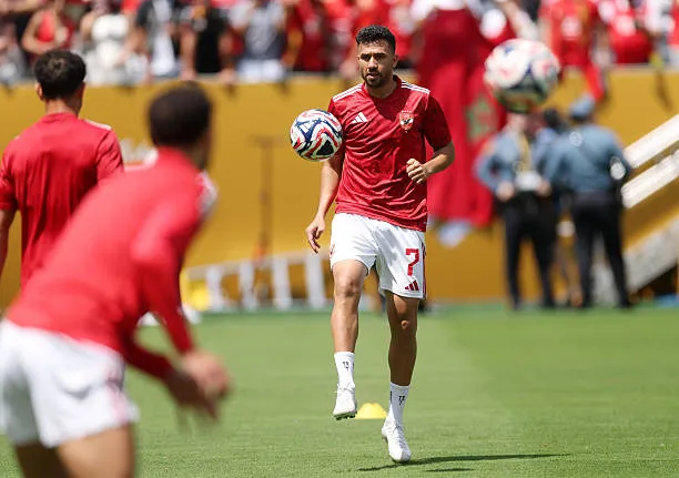 محمود حسن تريزيجيه لاعب النادي الأهلي المصري - موعد مباراة الأهلي القادمة