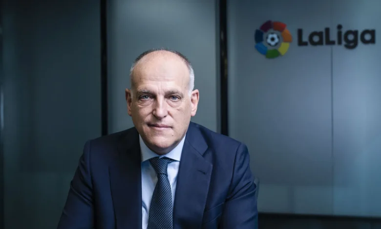 خافيير تيباس رئيس الرابطة الإسبانية