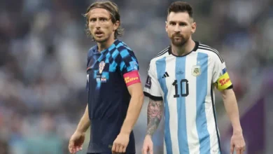 lusail city qatar luka modric of مفاجأة .. مودريتش يرفض اللعب بجوار ليونيل ميسي!