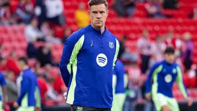 تير شتيجن حارس برشلونة