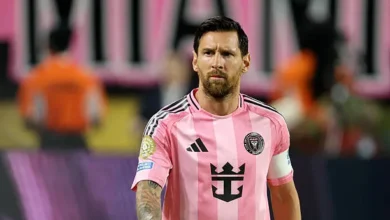 ليونيل ميسي لاعب إنتر ميامي خلال مباراة باريس سان جيرمان في كأس العالم للاندية